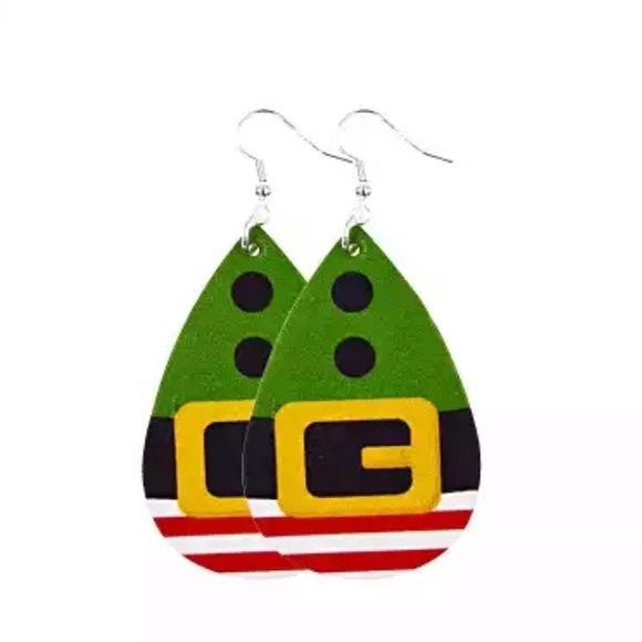 New Elf Tear Drop Earrings - Picture 2 of 3